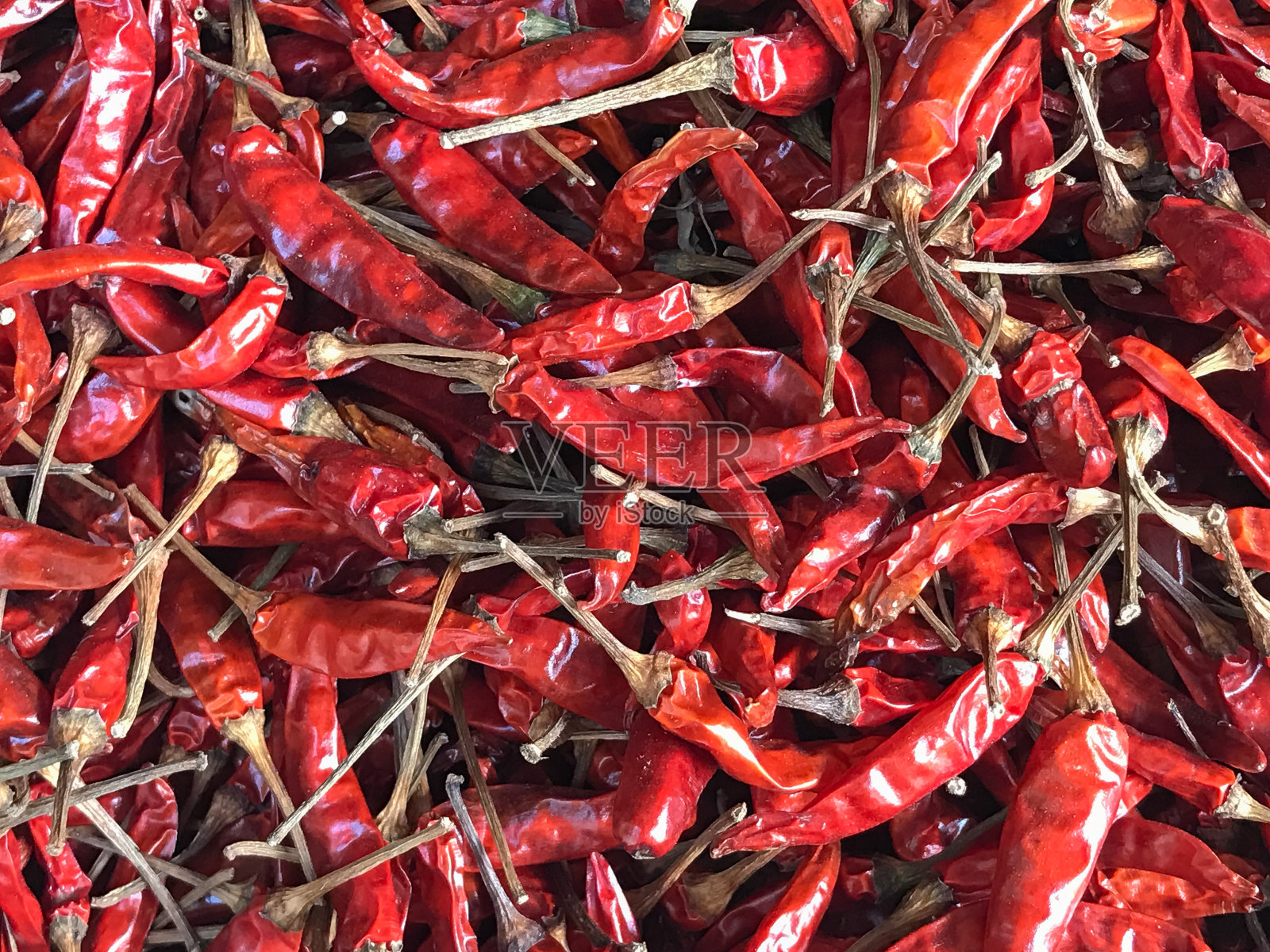 干红辣椒或红辣椒的特写照片摄影图片