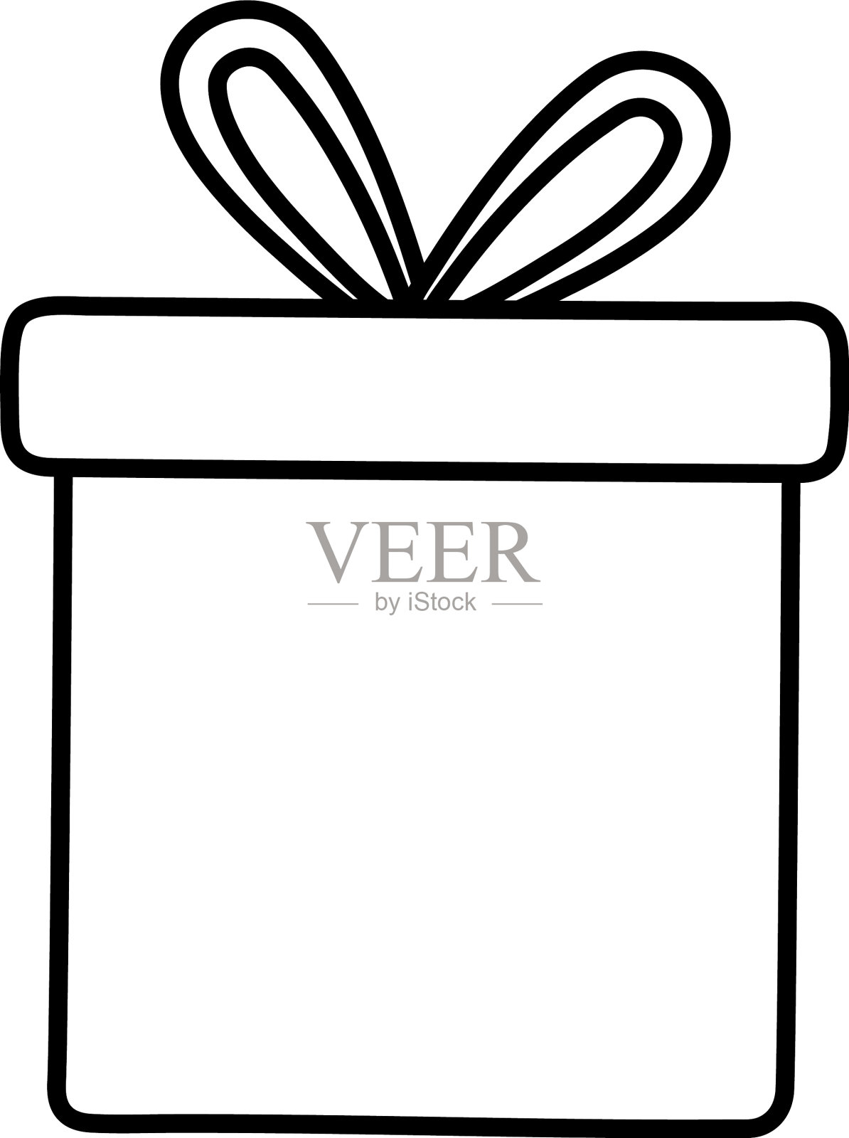 包装礼盒装饰圣诞快乐行设计元素图片