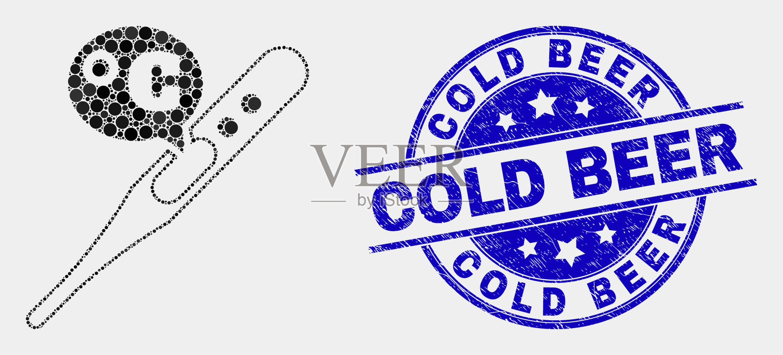 点摄氏度温度计图标和垃圾插画图片素材