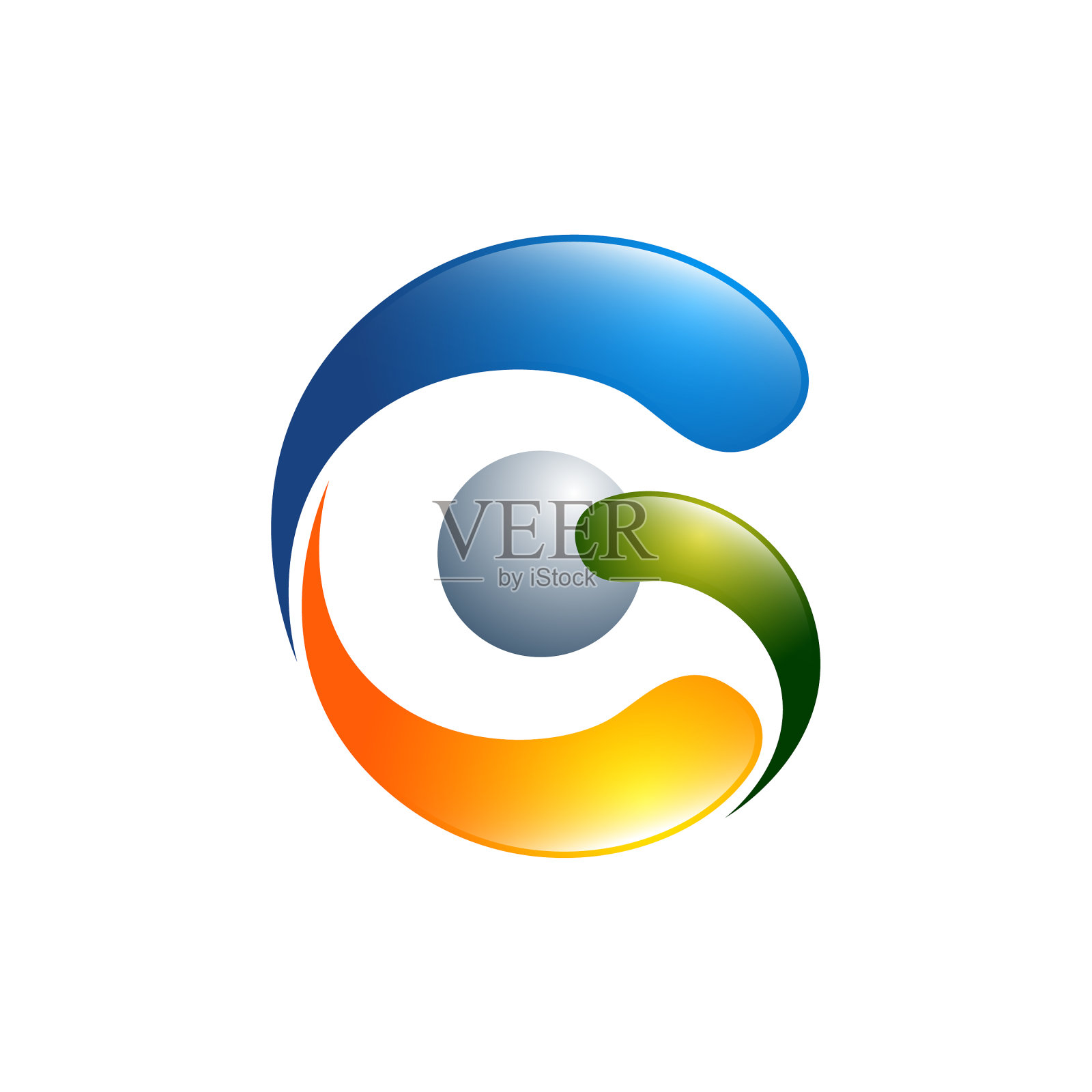 G字母标识设计模板G字母标识图标素材