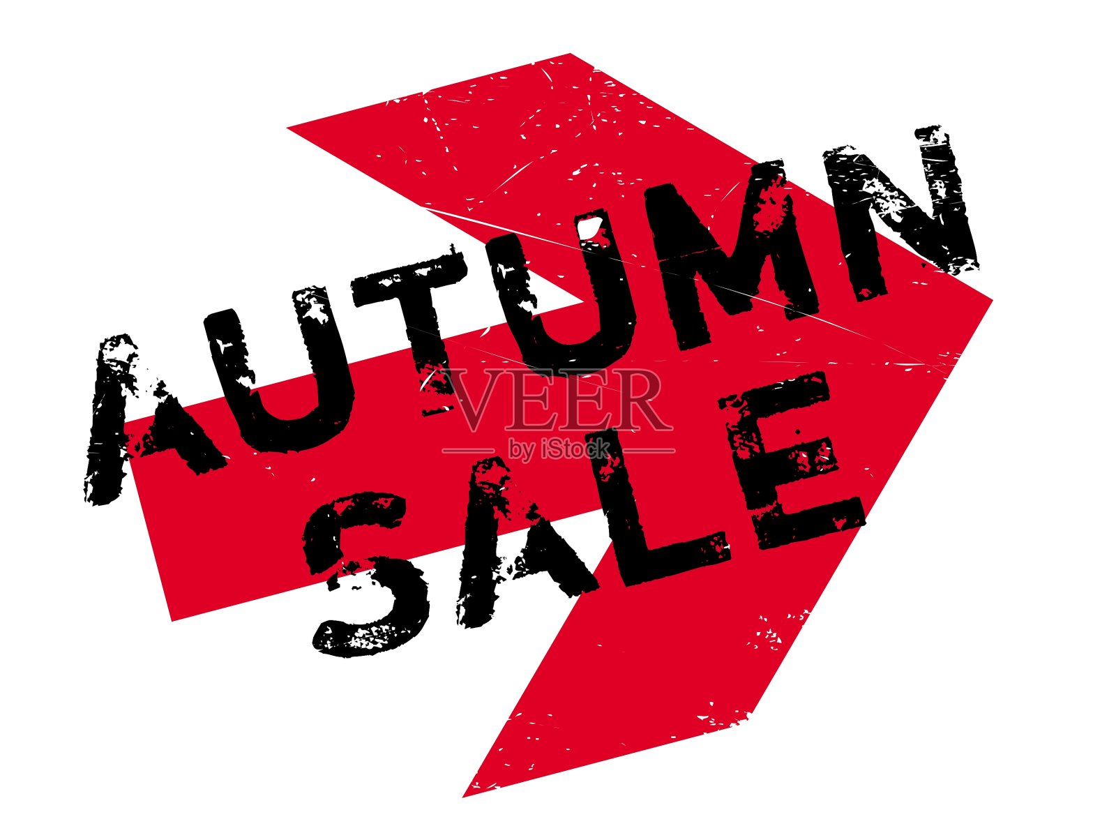 秋天出售邮票设计元素图片