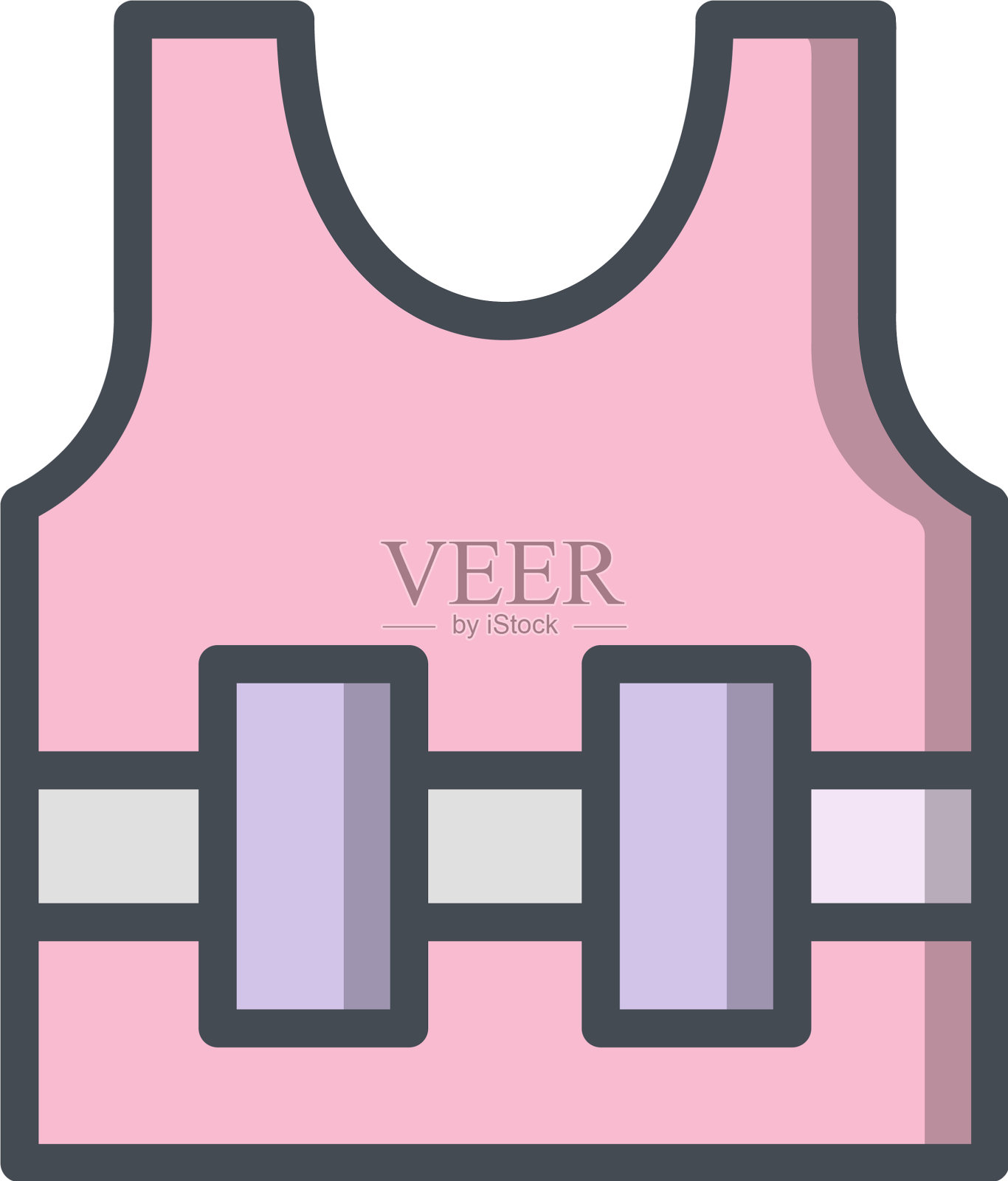 防弹背心图标设计元素图片