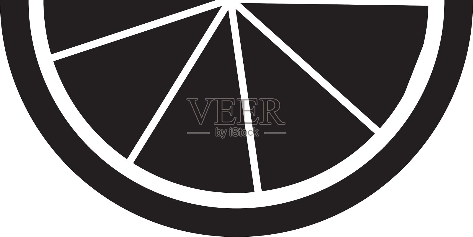 柠檬柑橘水果图标图标素材