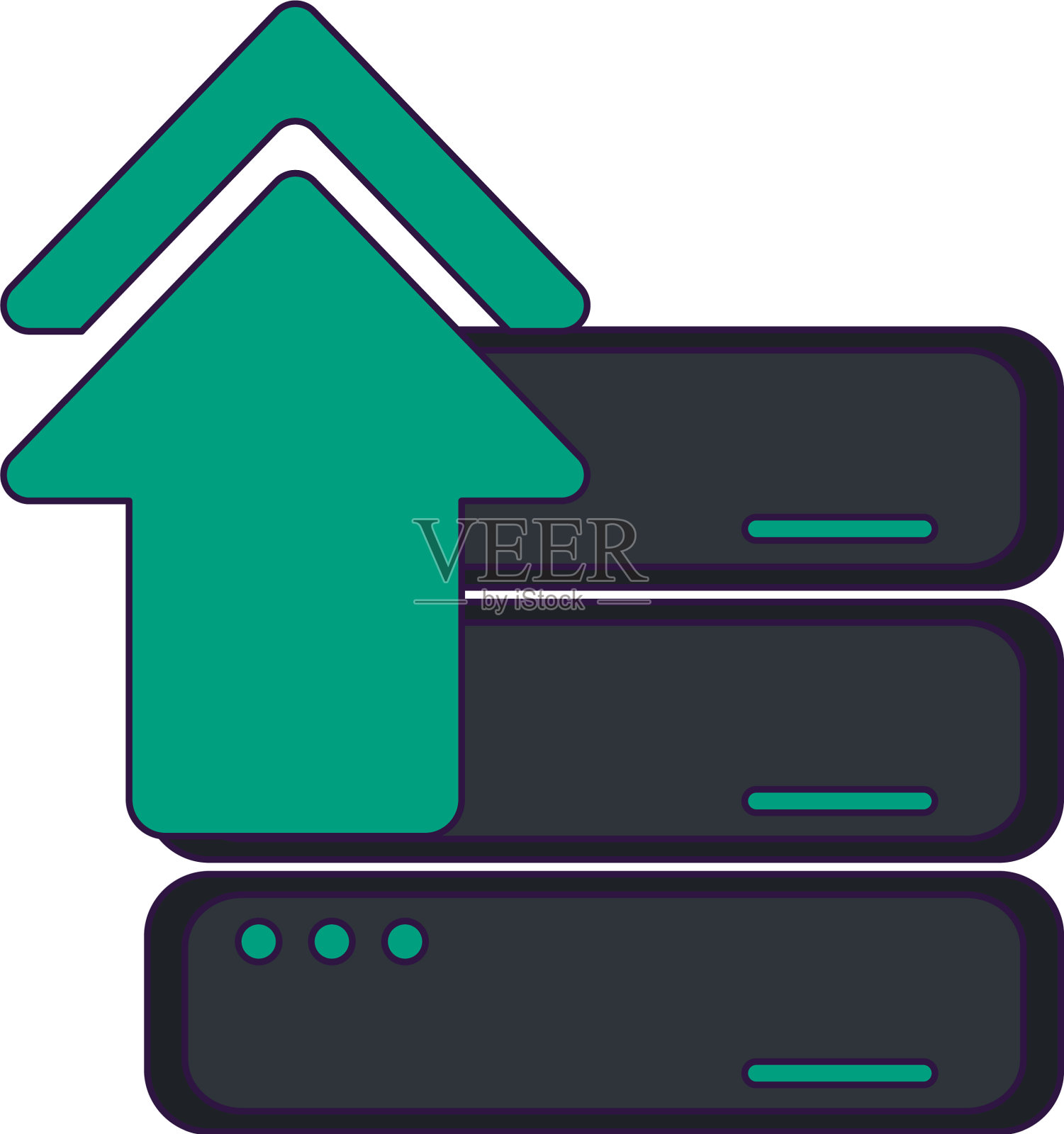 云计算技术插画图片素材