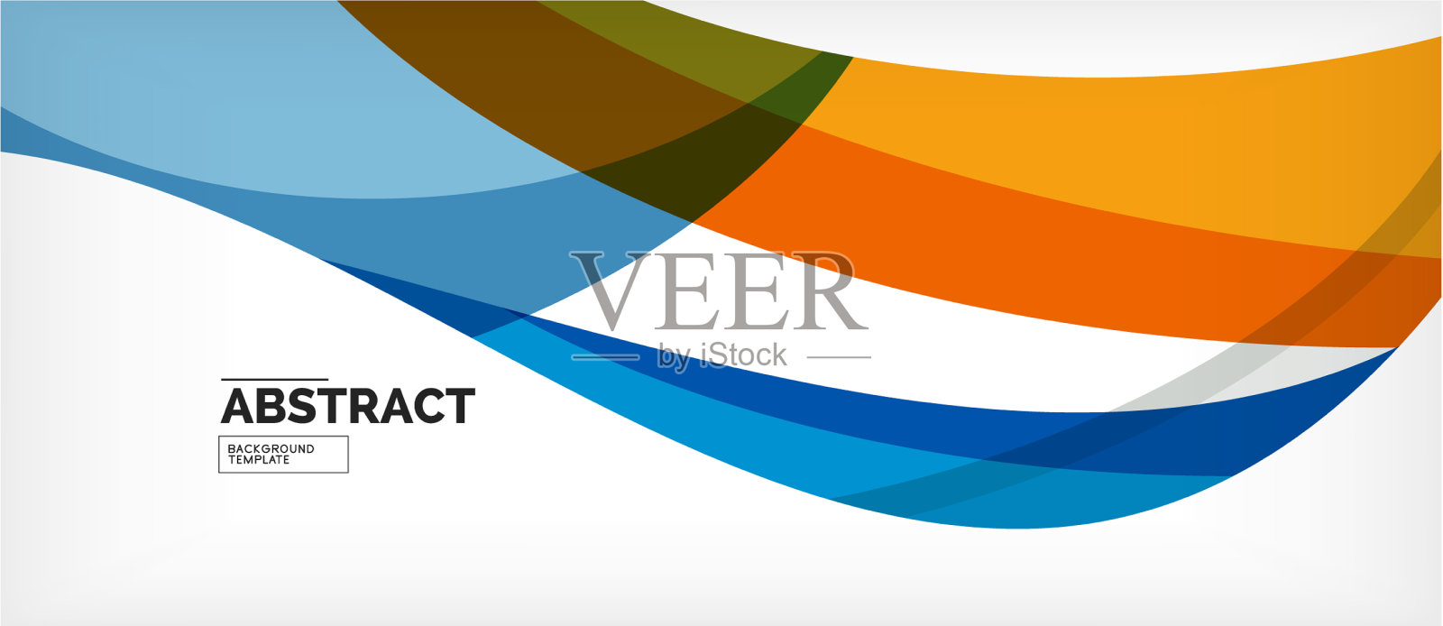 彩色的波浪线抽象的背景颜色插画图片素材