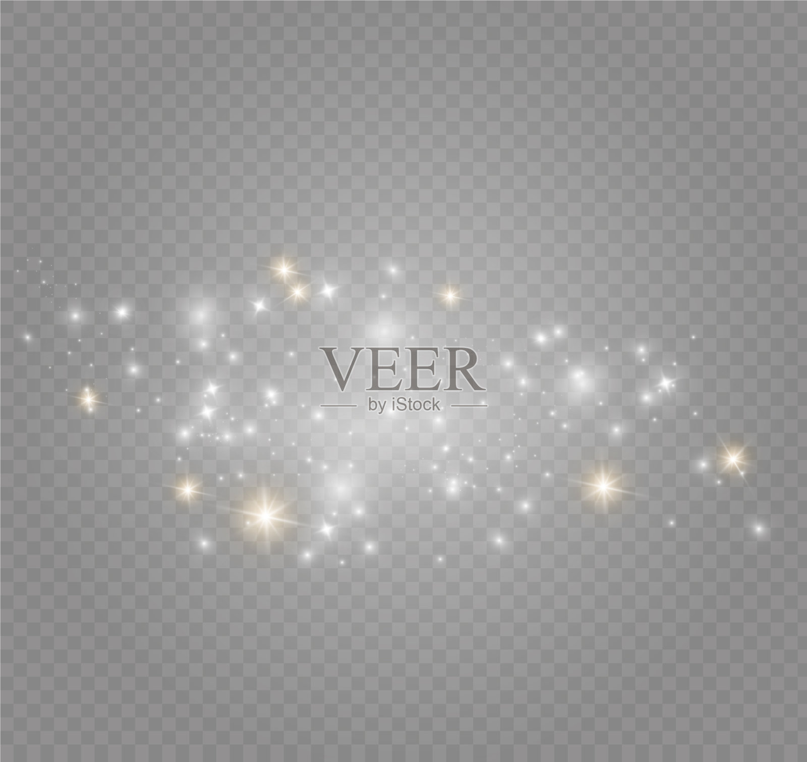 尘埃的火花插画图片素材