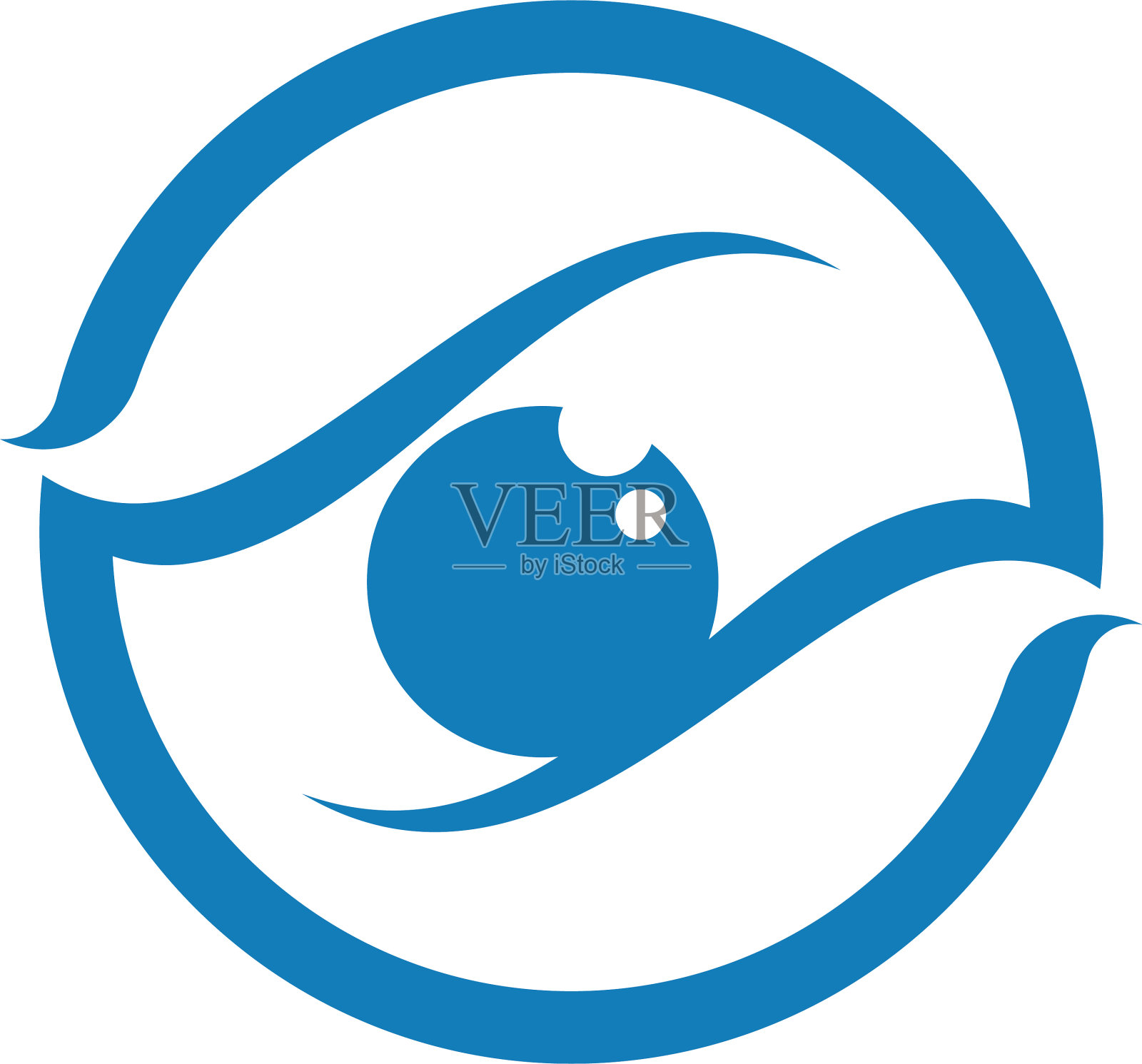 眼部护理标志和符号模板图标设计元素图片