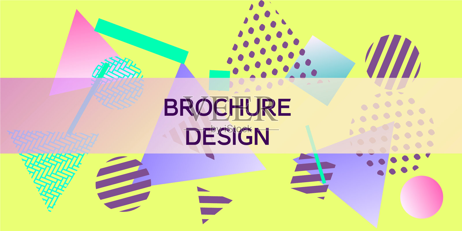 几何抽象背景插画图片素材