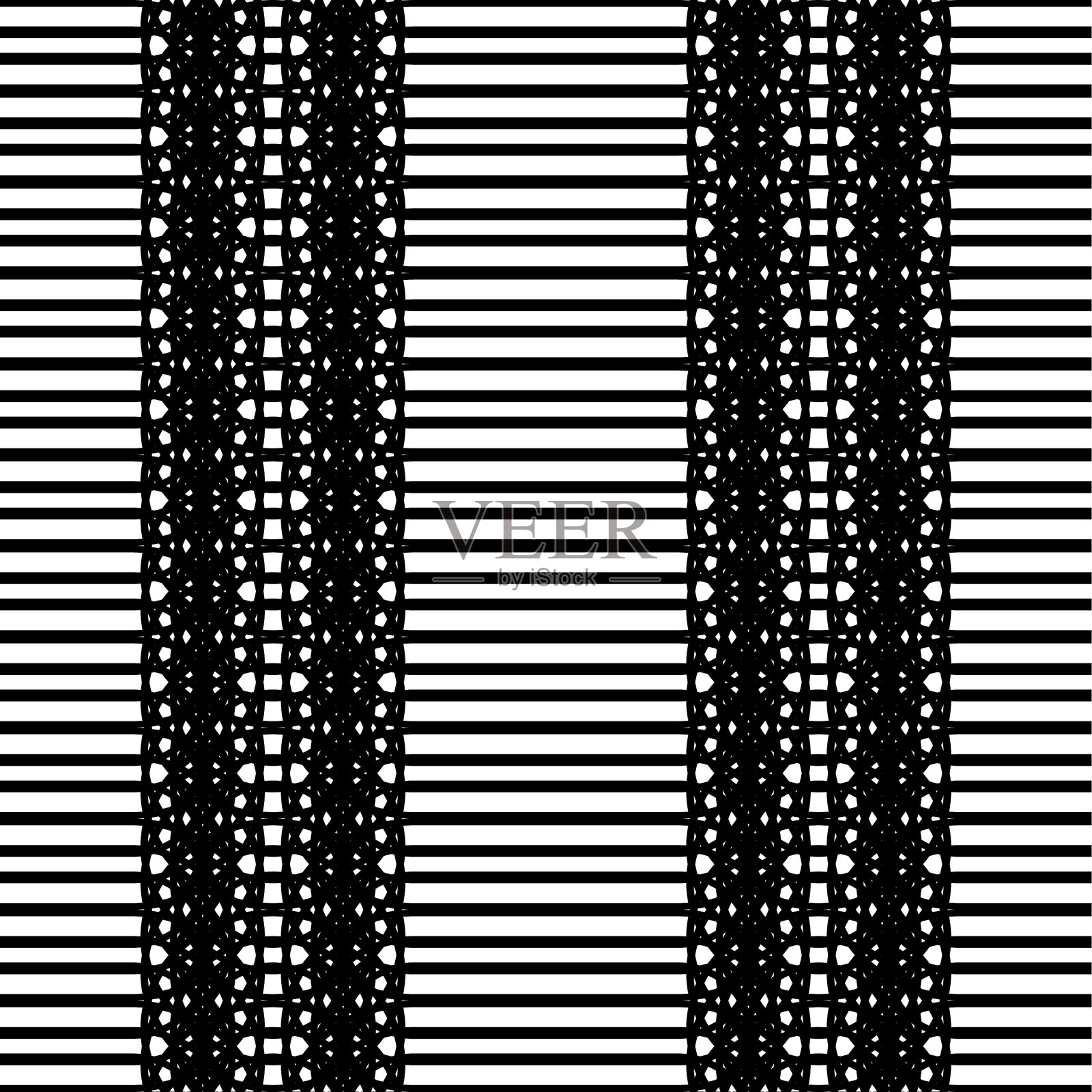 设计无缝单色光栅图案插画图片素材