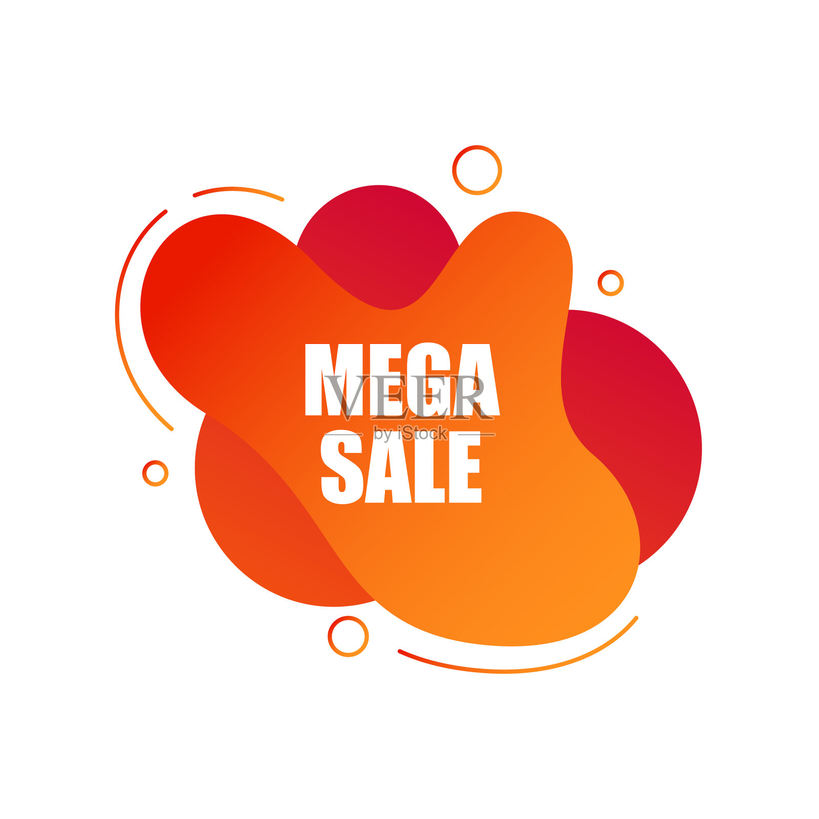 促销横幅折扣及设计元素图片