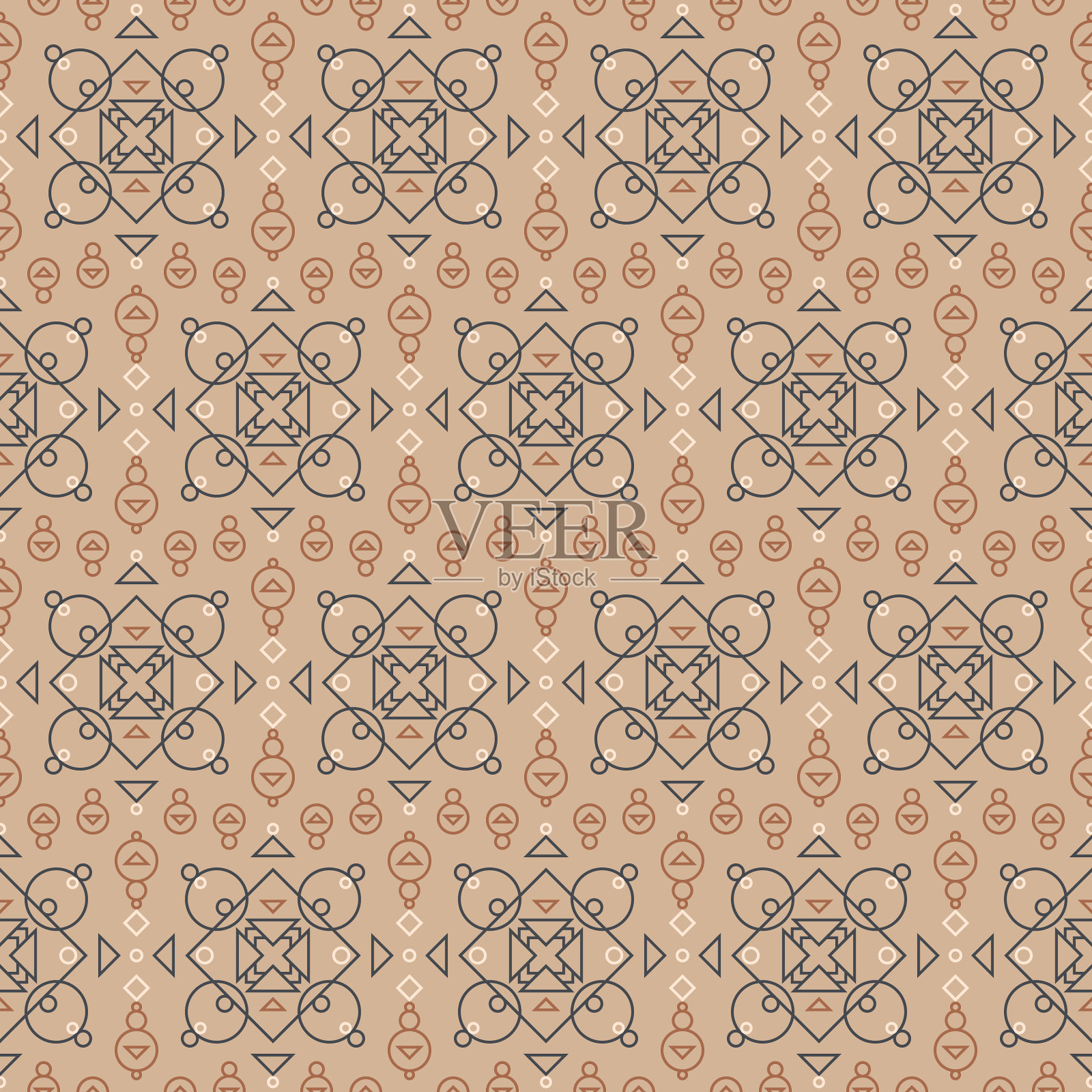 你的新最爱支柱盒无缝图案插画图片素材