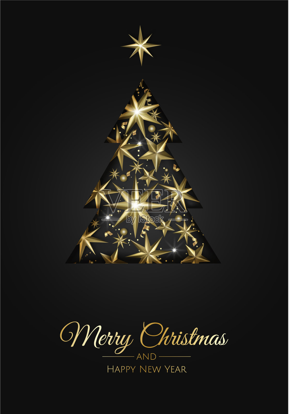 圣诞背景设计贺卡插画图片素材