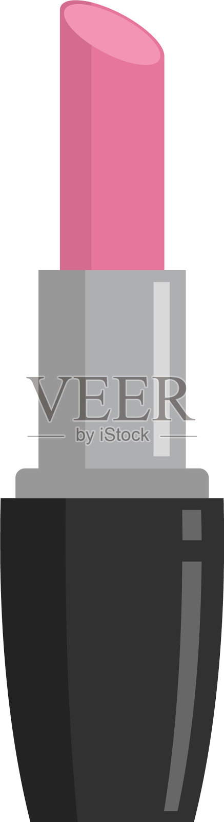 性感口红图标平风格设计元素图片