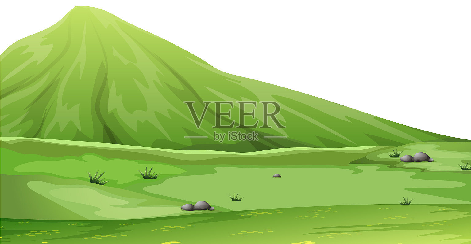 自然环境景观景观插画图片素材