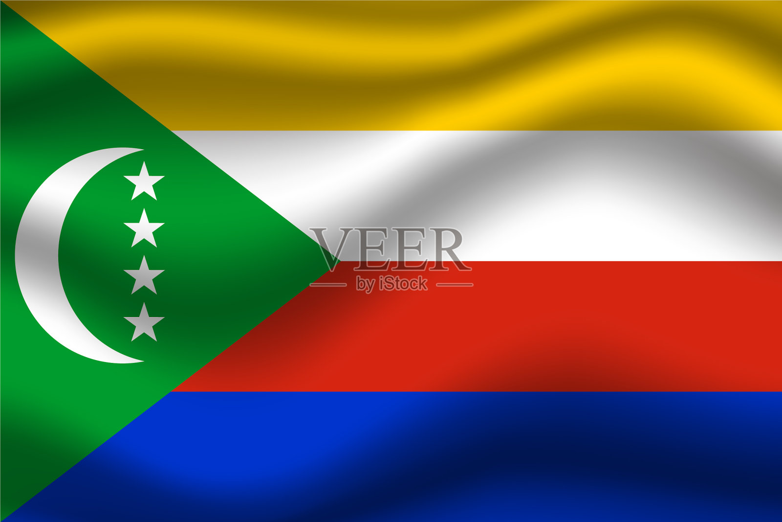 科摩罗群岛集插画图片素材