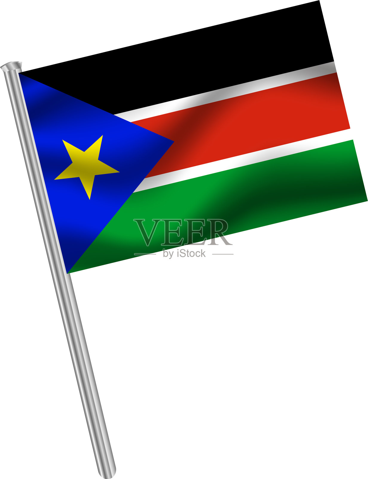 南苏丹集插画图片素材