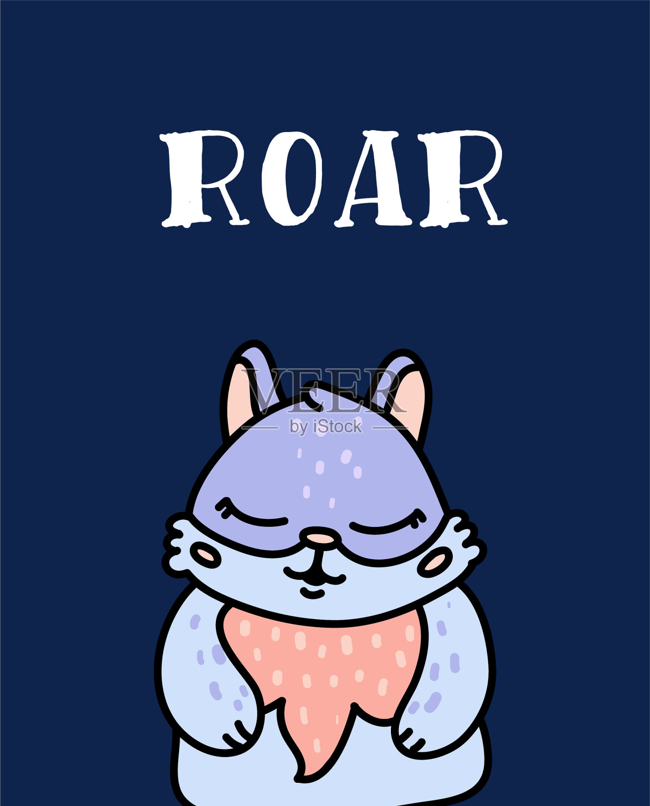 可爱的巴斯奎罗手绘人物插画图片素材