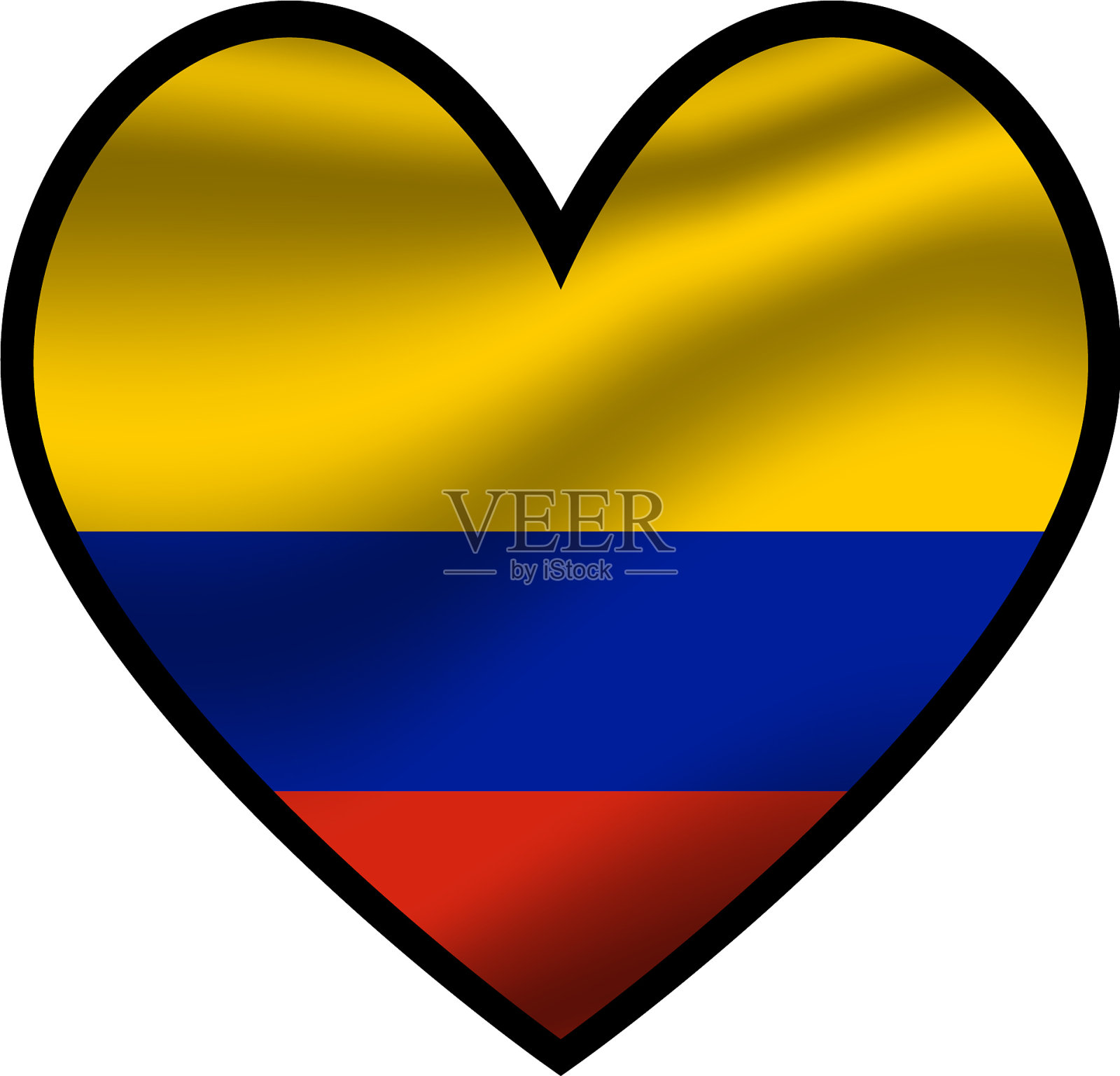 哥伦比亚集插画图片素材