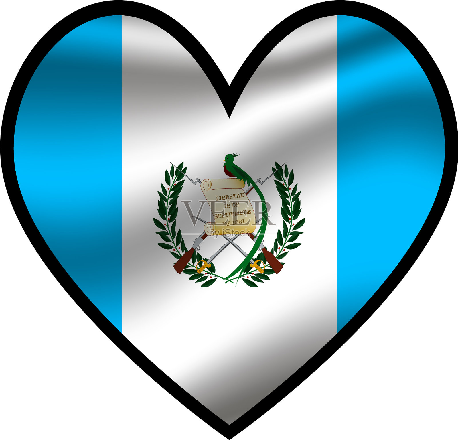 危地马拉集插画图片素材