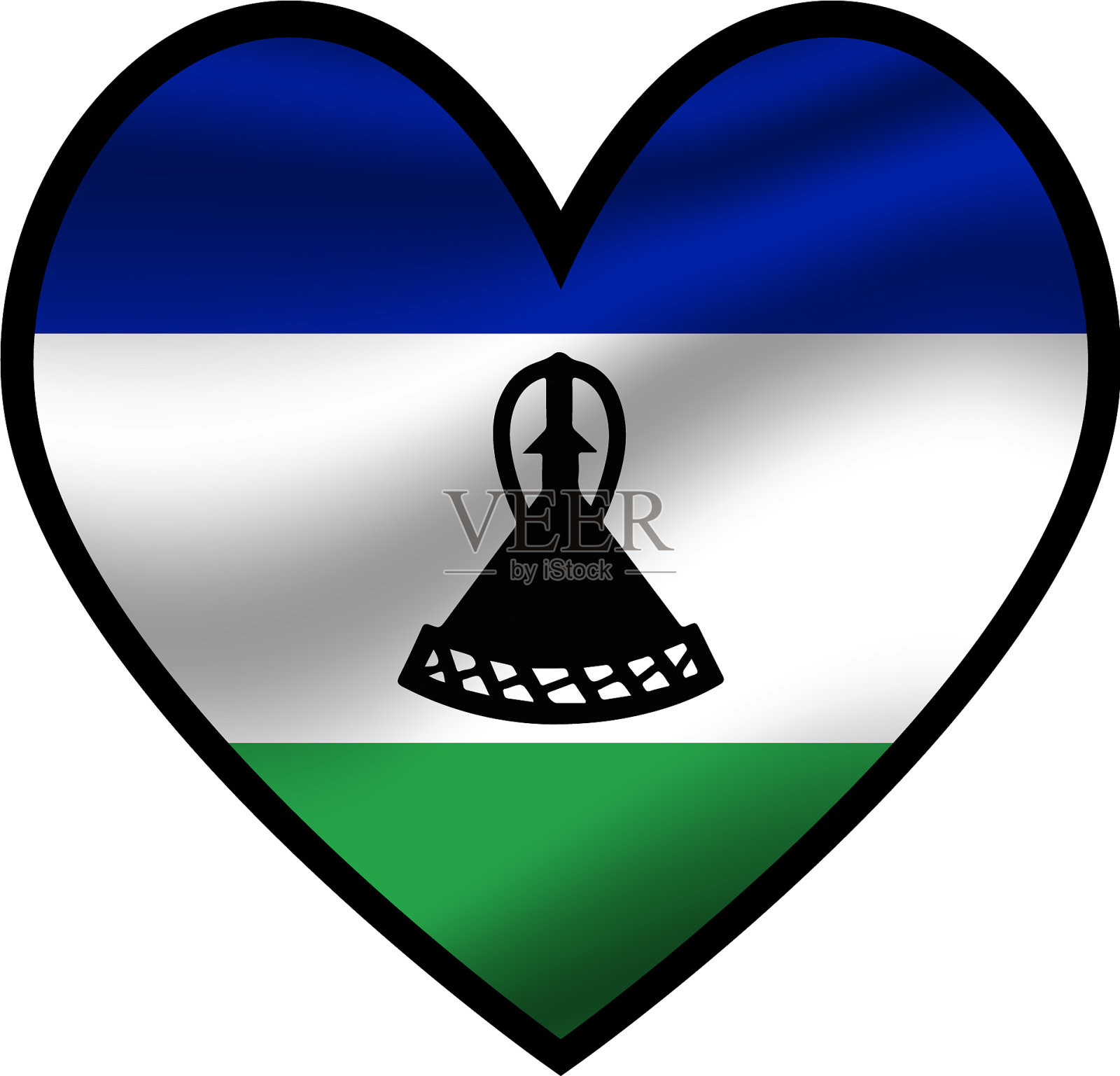 莱索托集插画图片素材