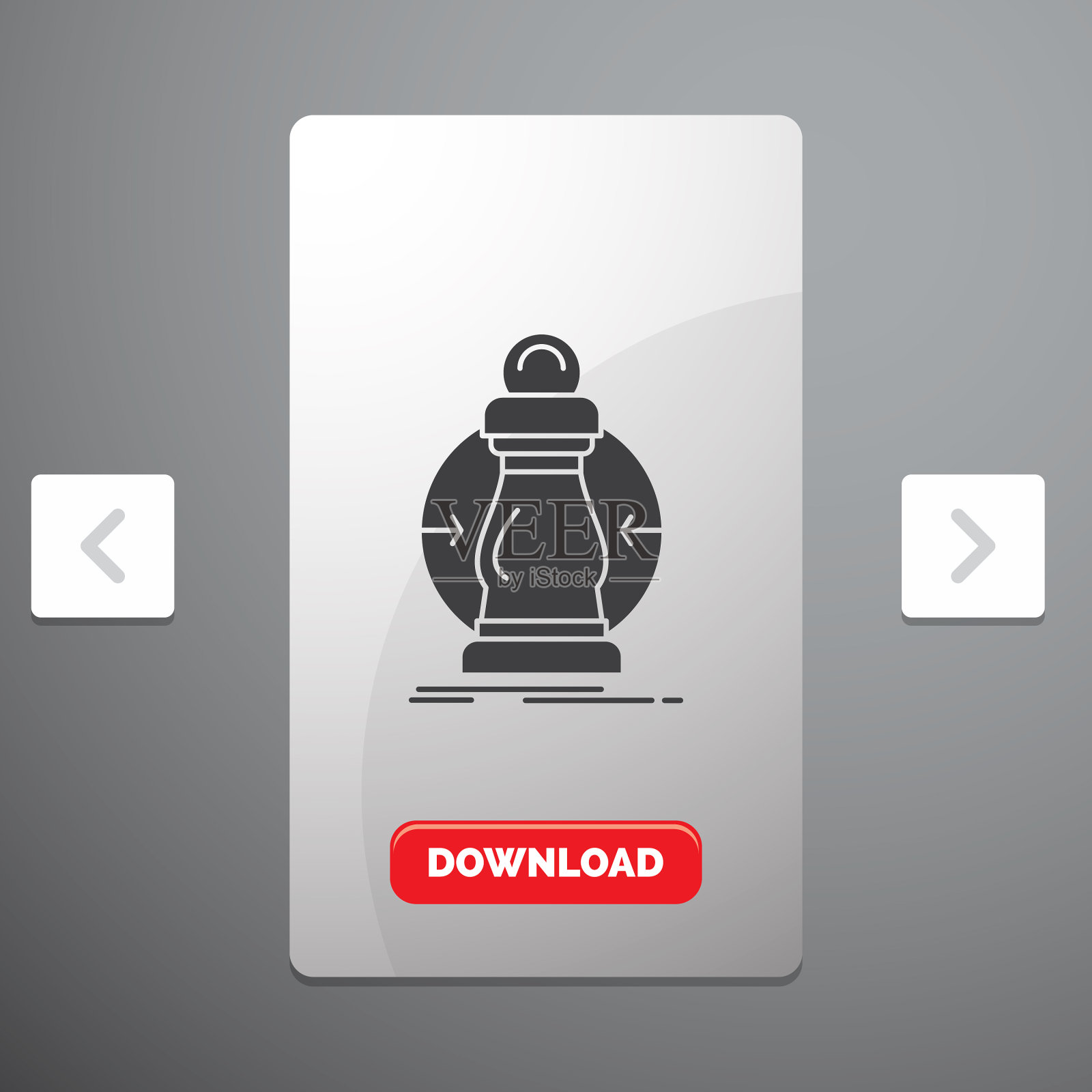 消费成本费用降低减少字形图标插画图片素材