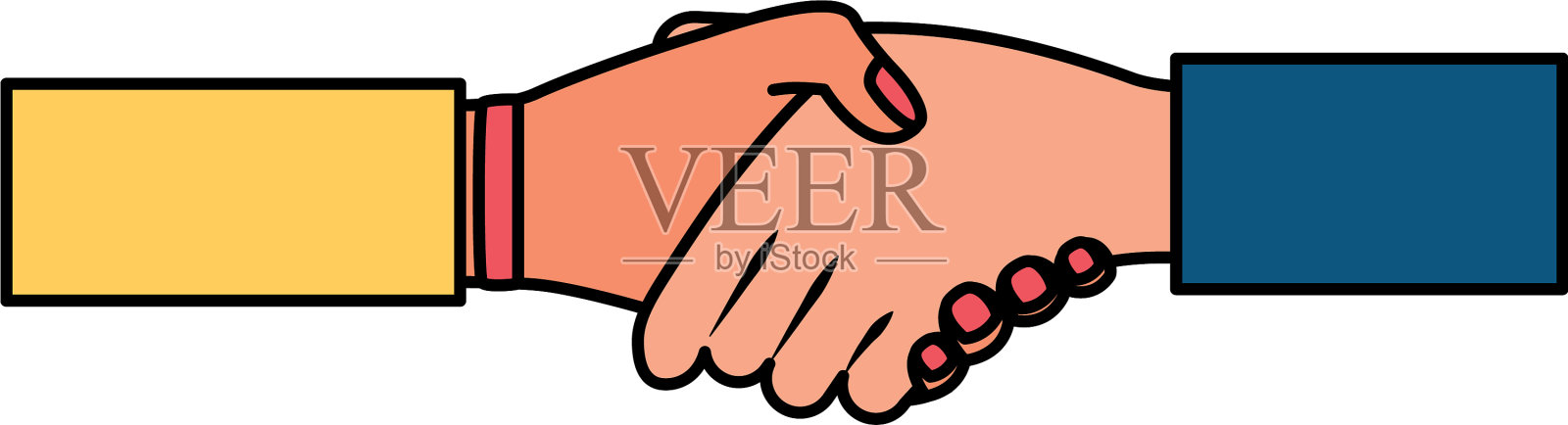 手商成交设计元素图片