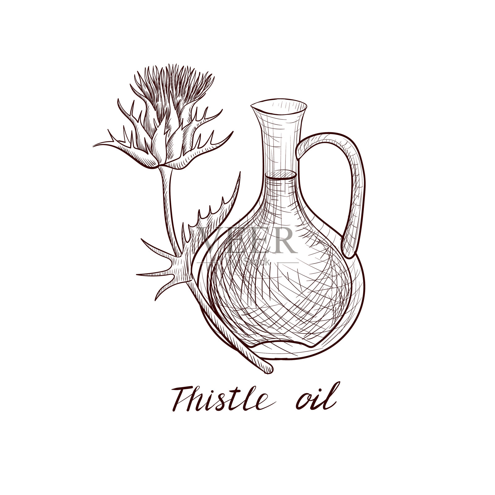 画蓟石油设计元素图片