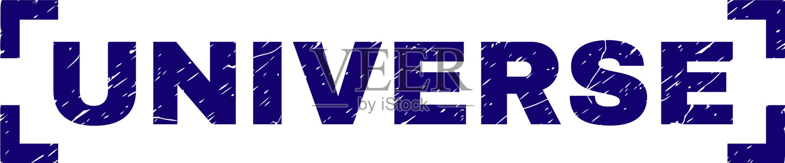 垃圾纹理宇宙印章印章内角落插画图片素材