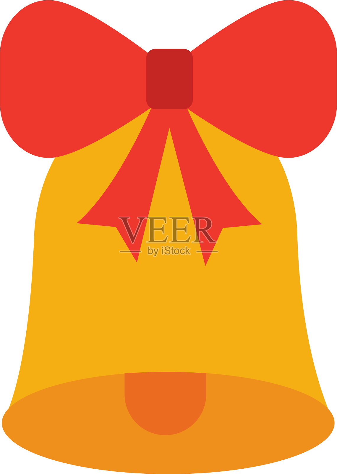 圣诞钟声装饰快乐快乐设计元素图片