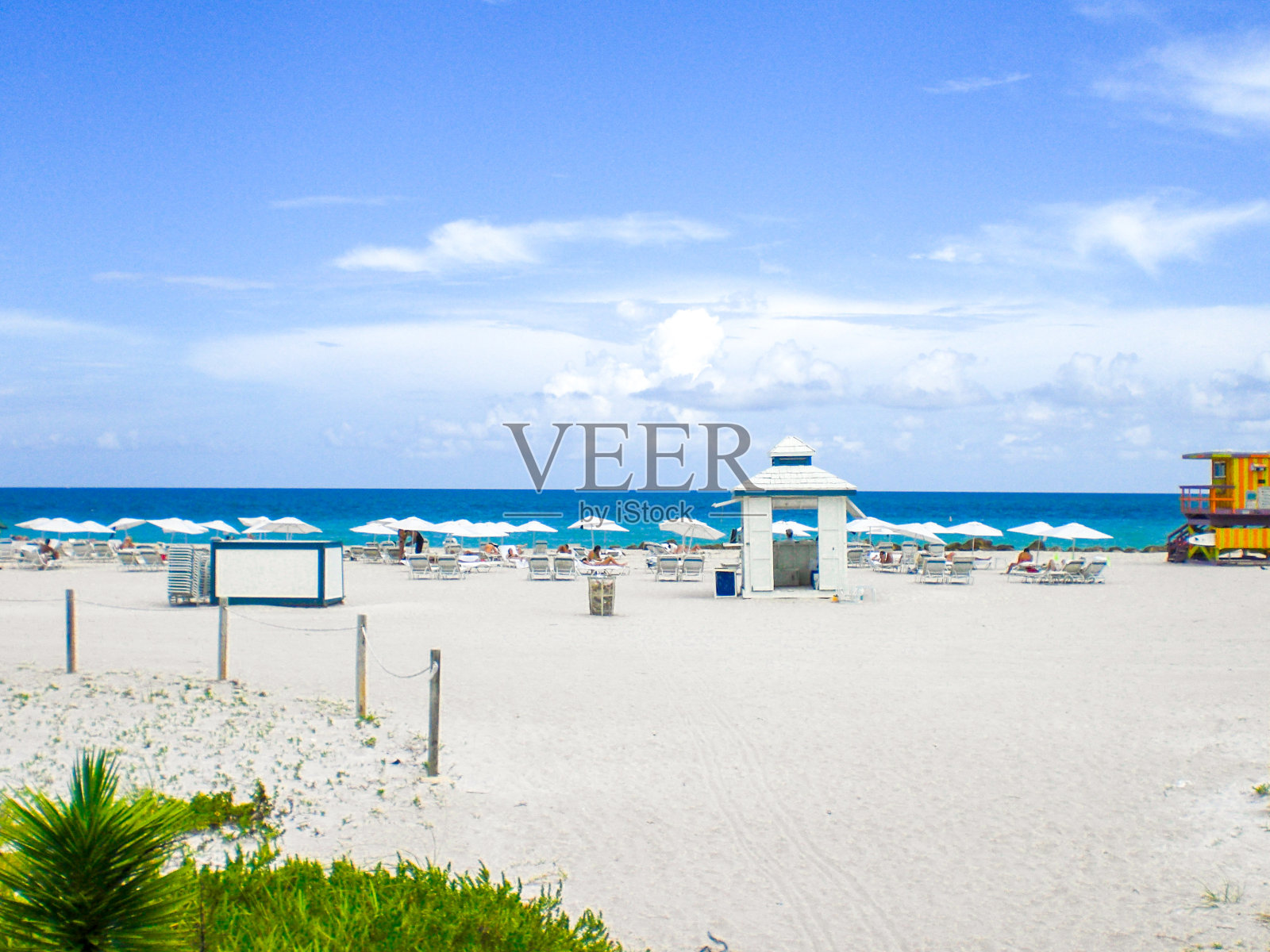 迈阿密海滩，南海滩，美国照片摄影图片