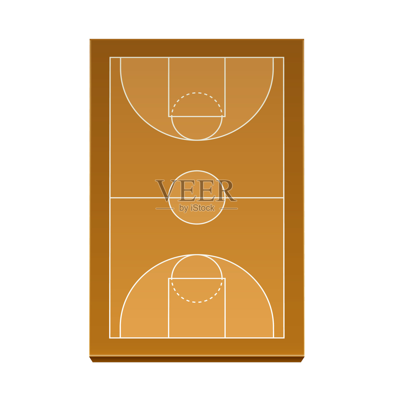 3d篮球操场模型投注插画图片素材