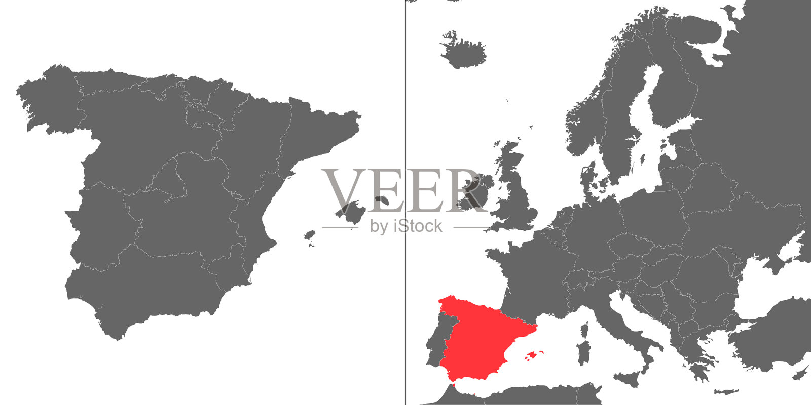 地图和位置插画图片素材