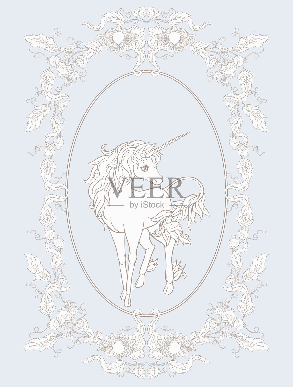 打印插画图片素材