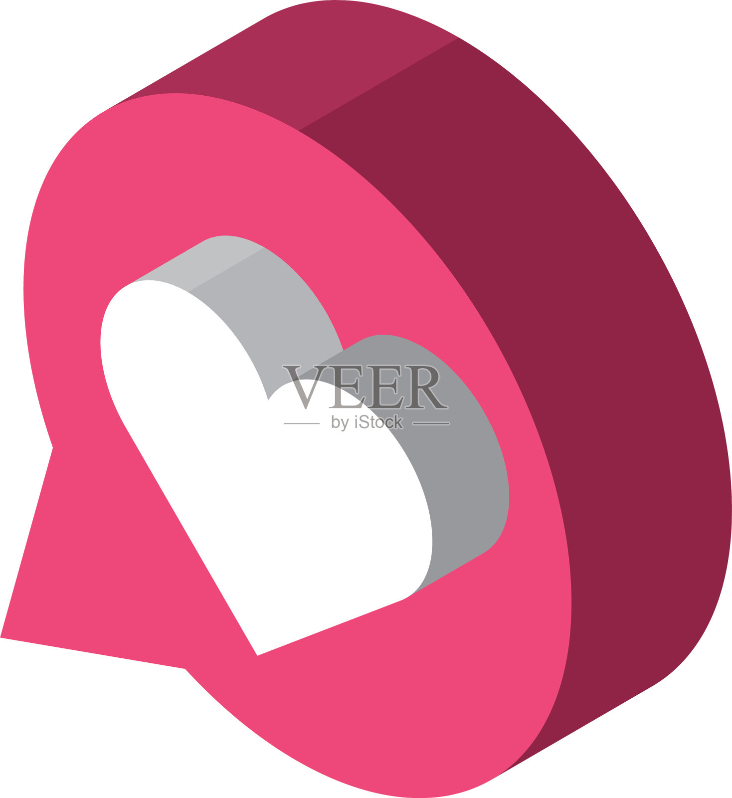 数字气泡等距图标设计设计元素图片