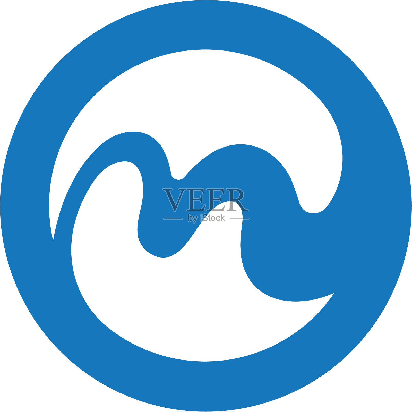 水波图标设计元素图片