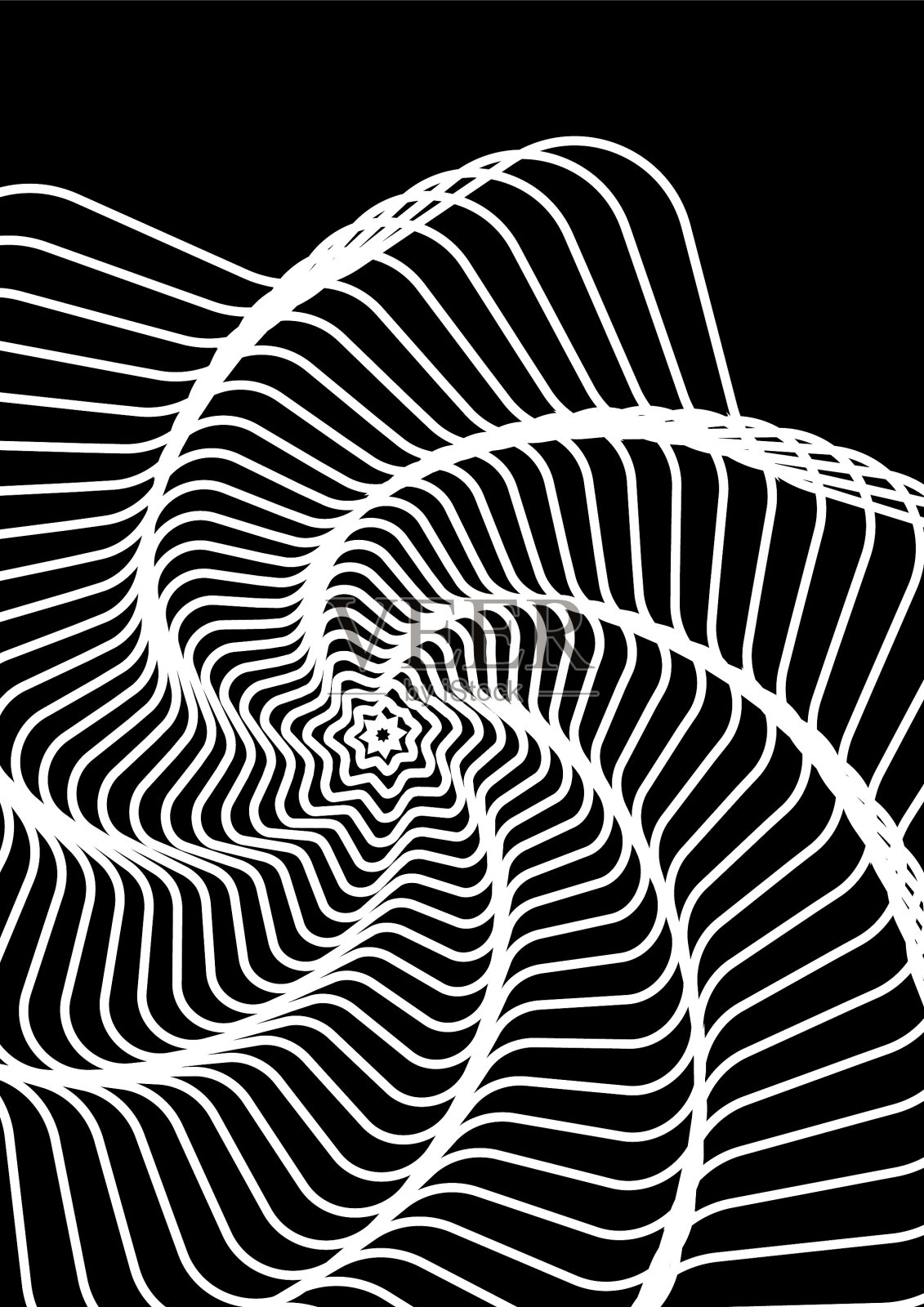 抽象的迷幻的背景插画图片素材