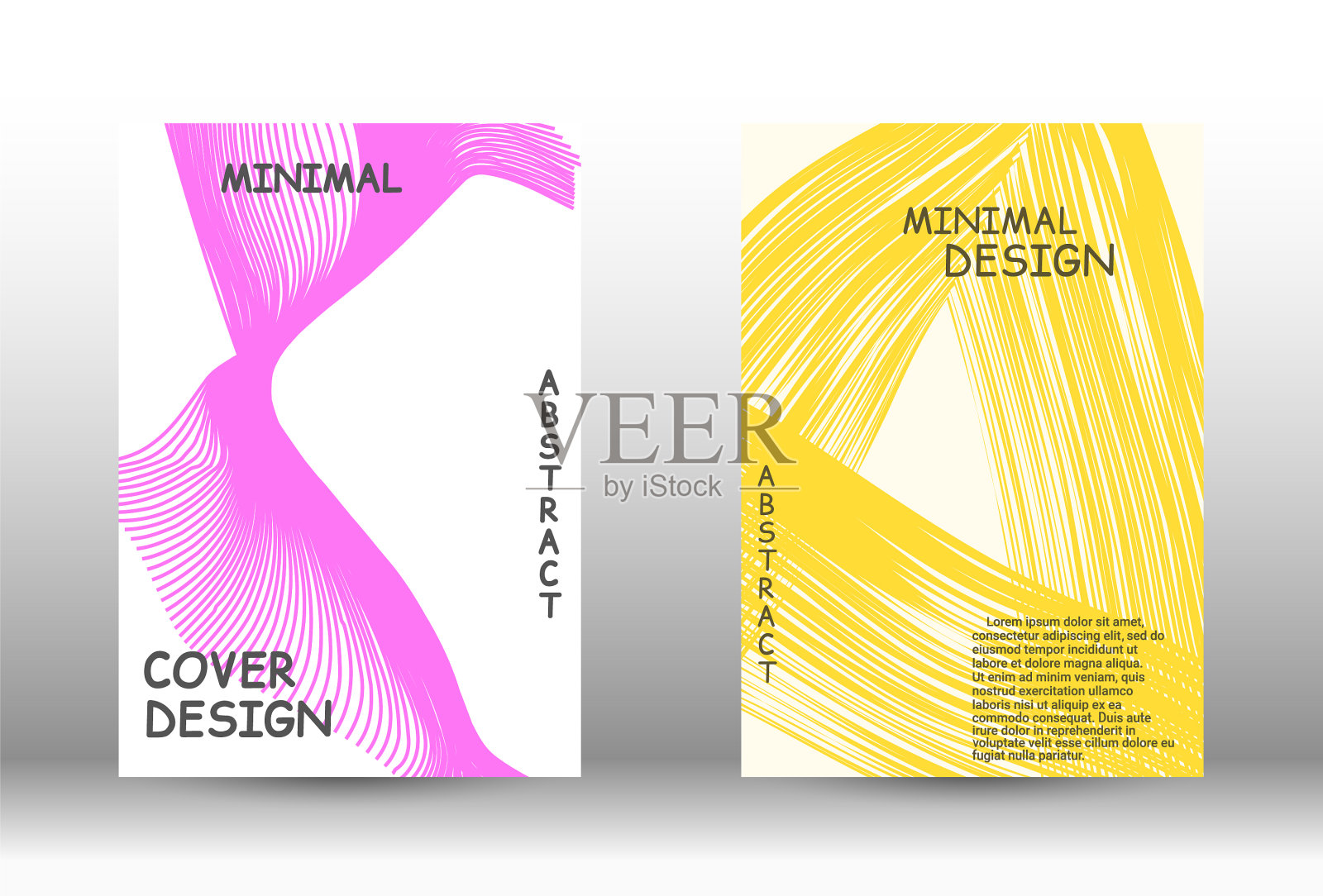 时尚的几何图案插画图片素材