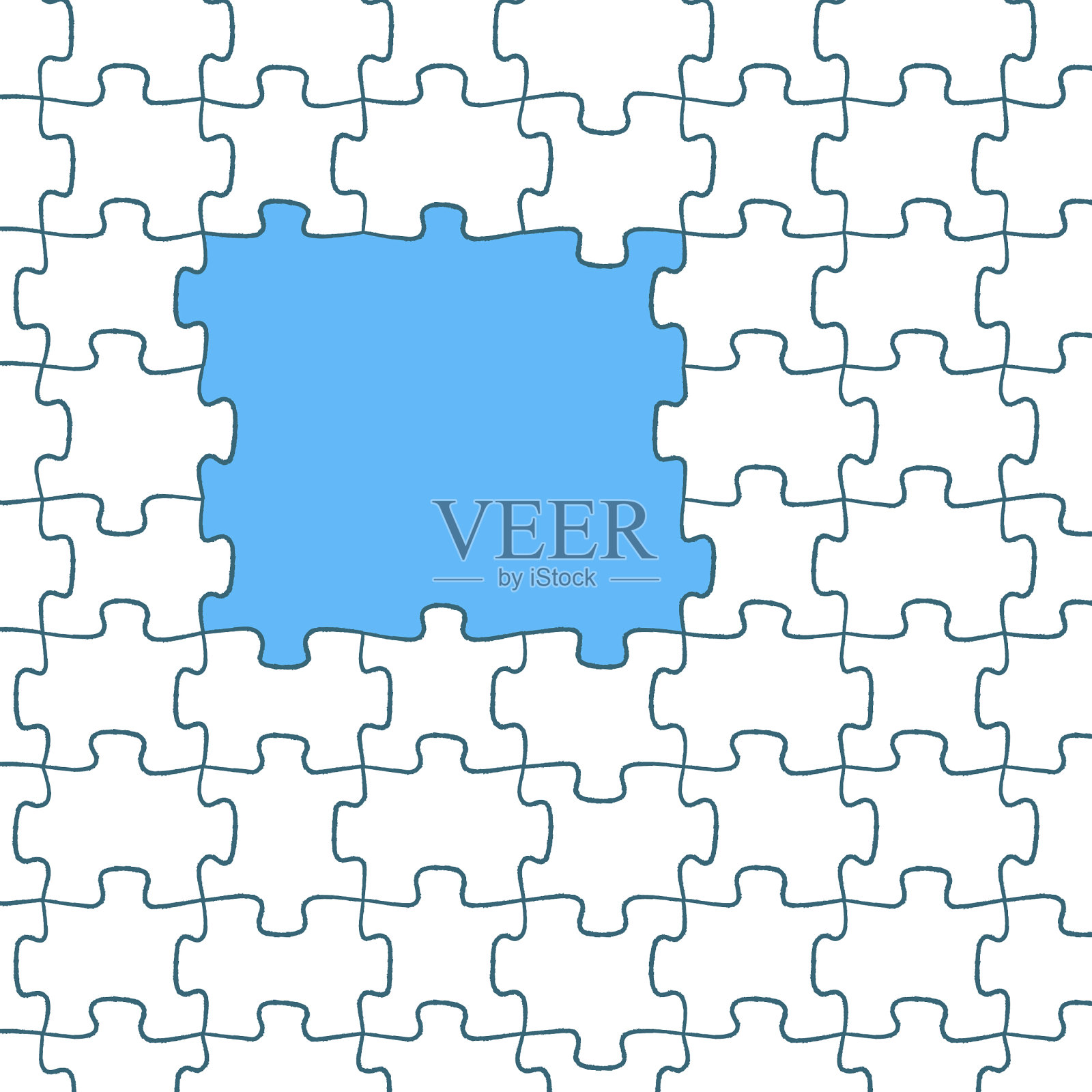 拼图的背景插画图片素材