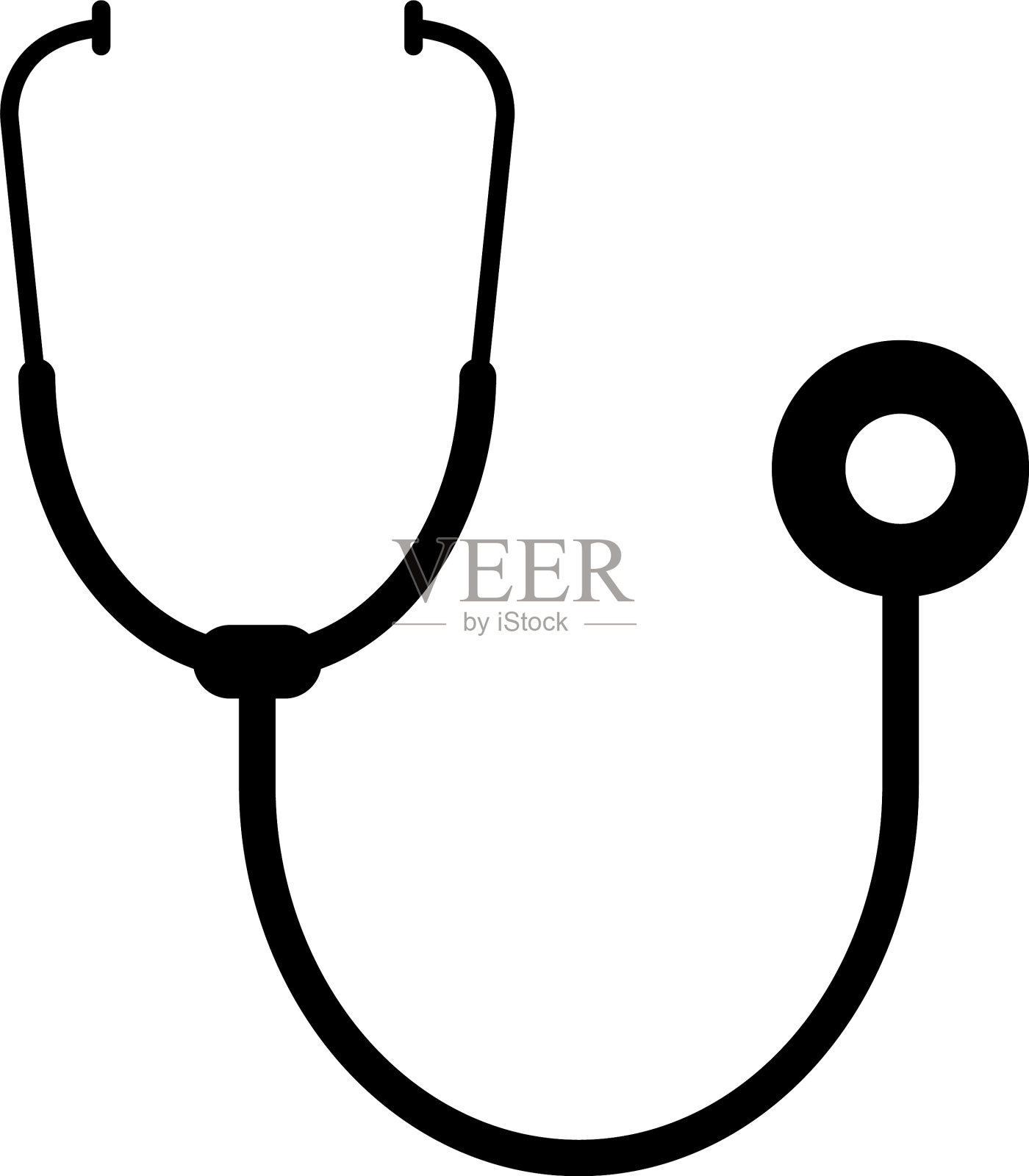 听诊器插画图片素材