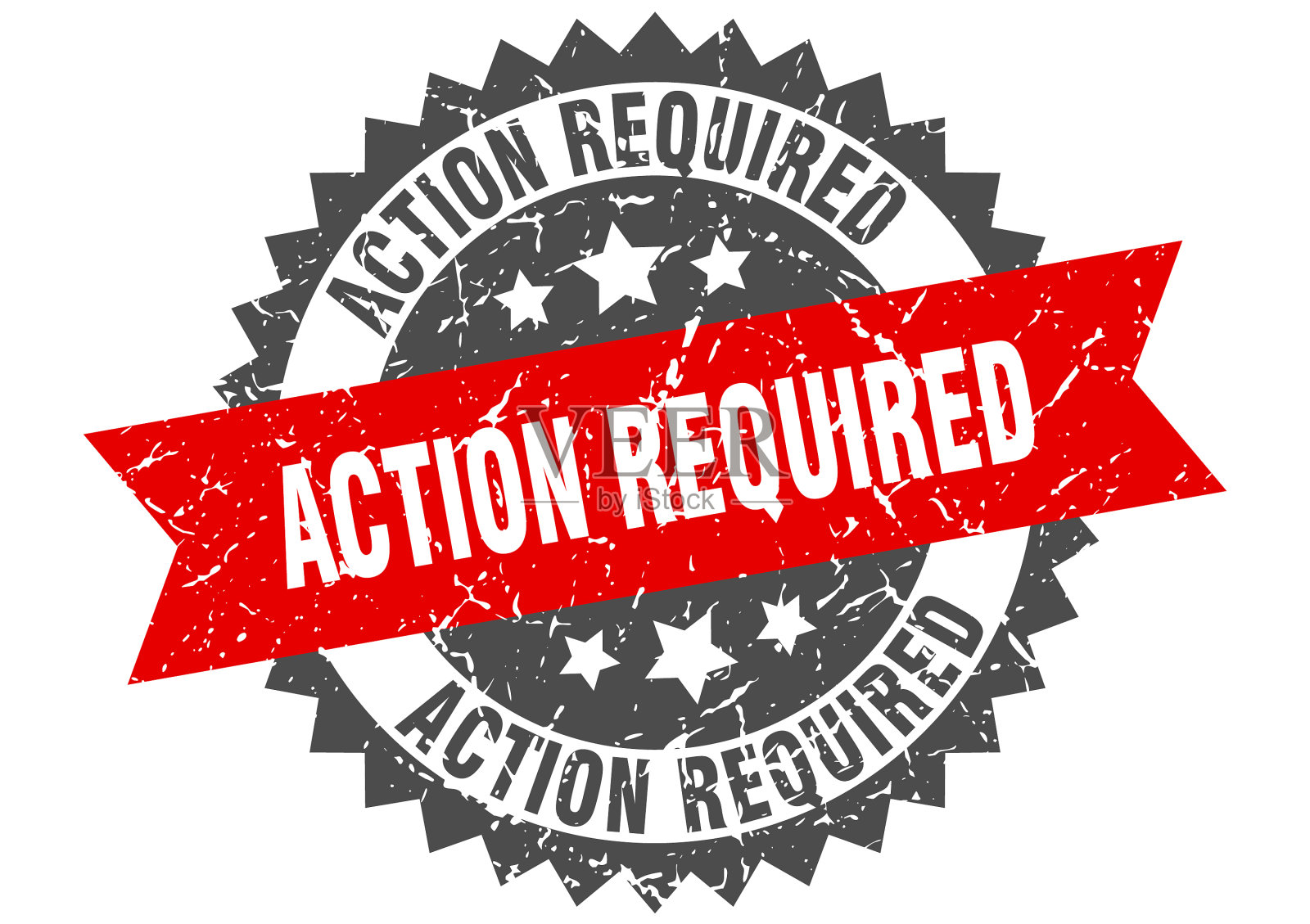 动作需要用红色带动作的垃圾邮票插画图片素材