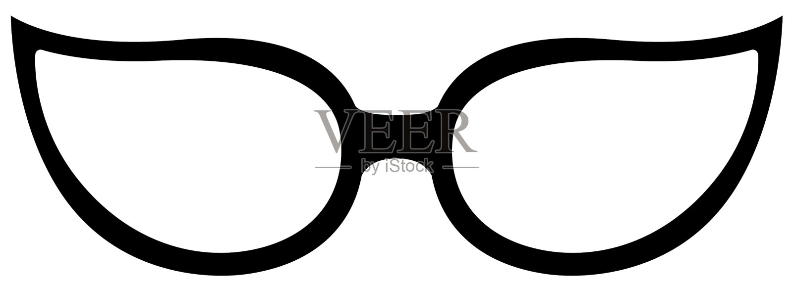 眼镜风格的波普艺术偶像设计元素图片