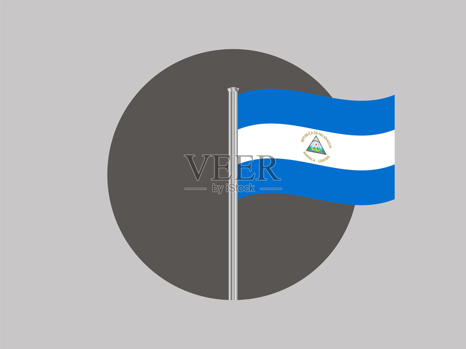 尼加拉瓜集插画图片素材