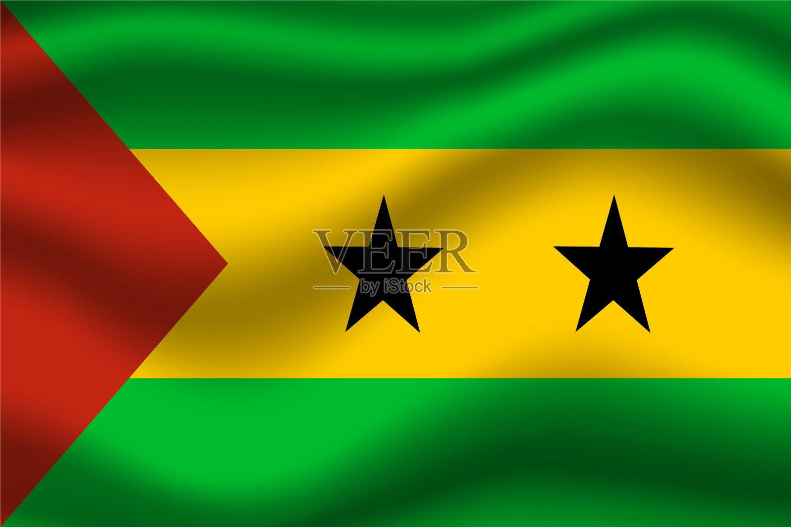 圣多美和普林西比插画图片素材