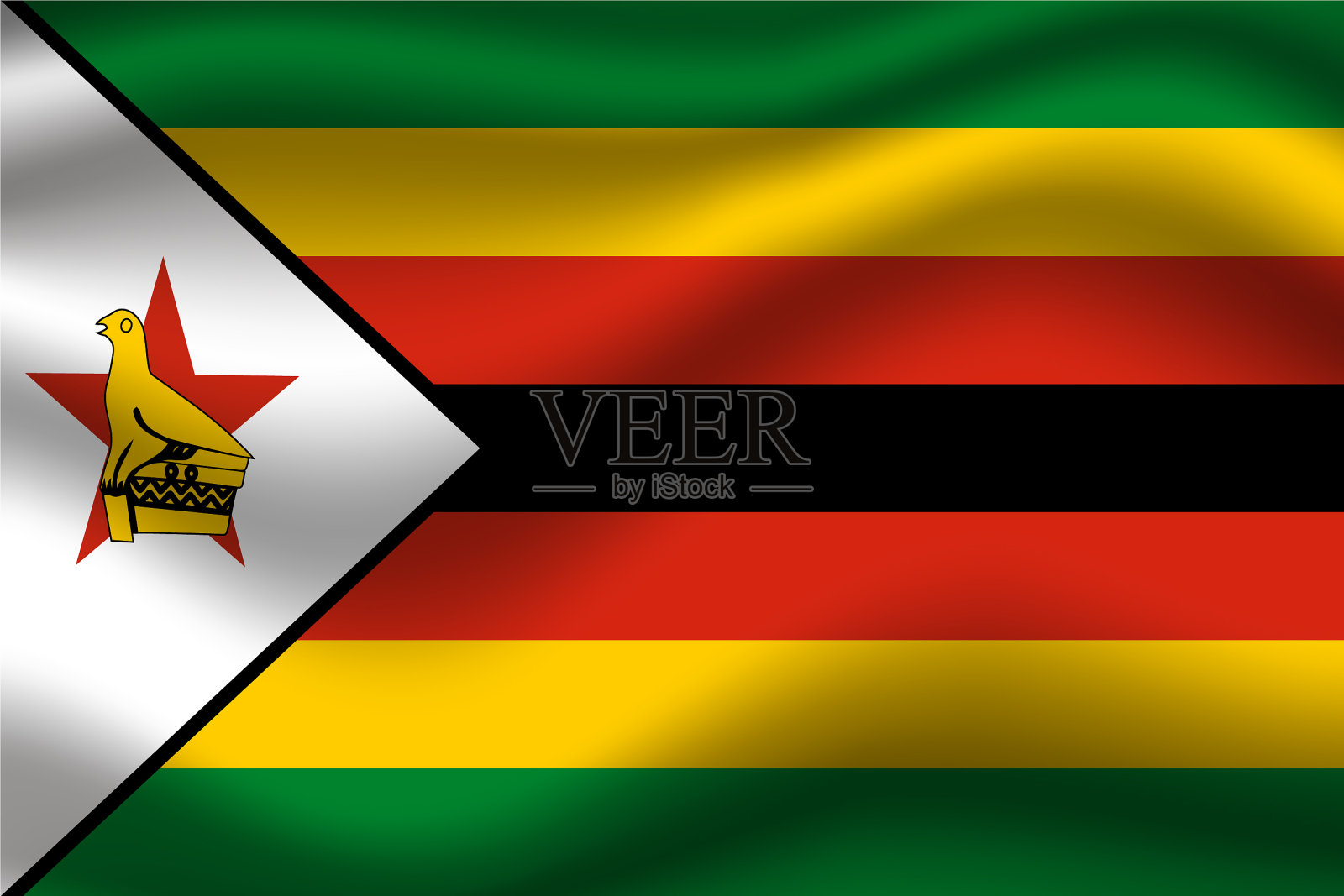 津巴布韦集插画图片素材