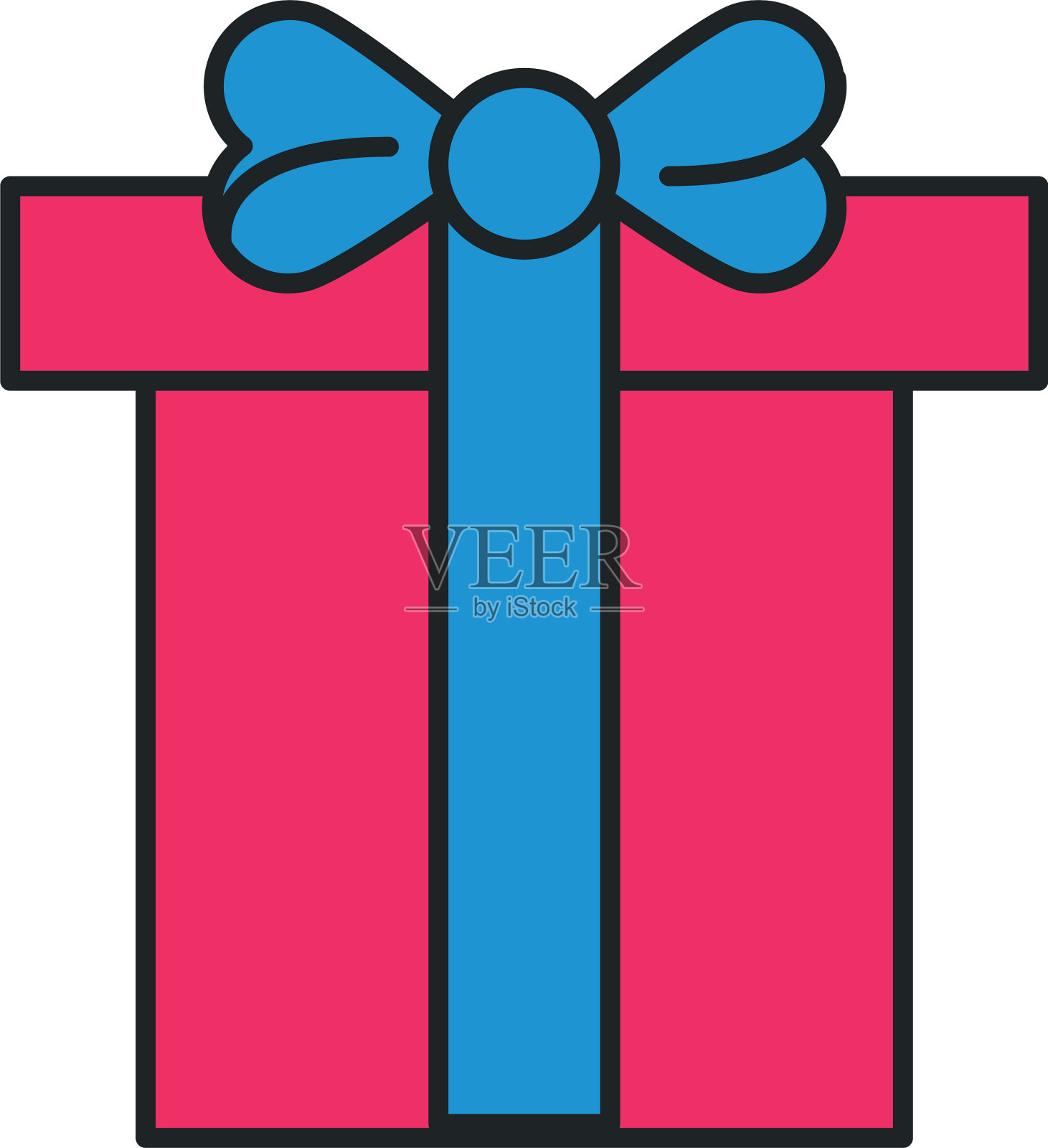 圣诞快乐礼物礼物图标插画图片素材