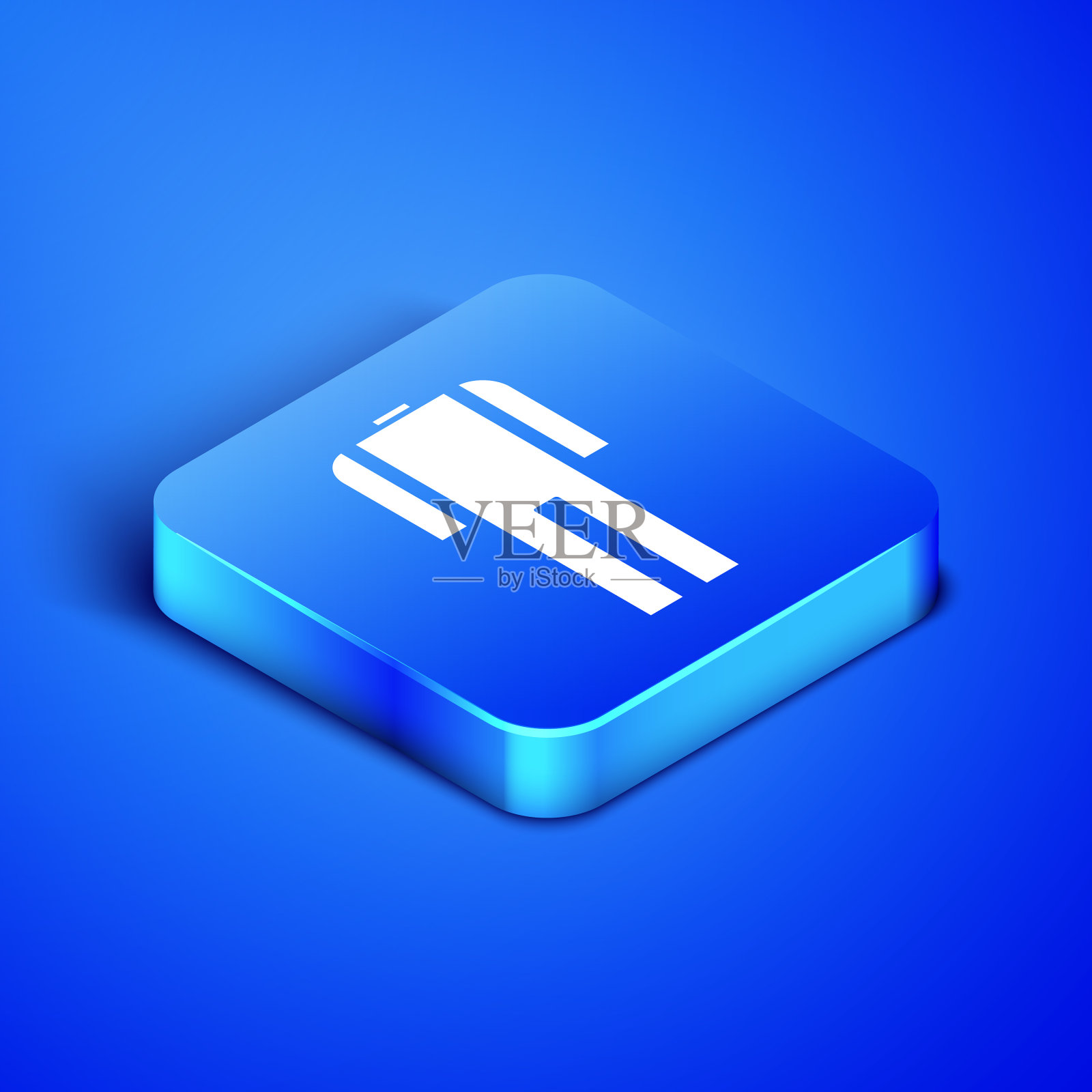 水肺潜水的等距潜水服图标素材