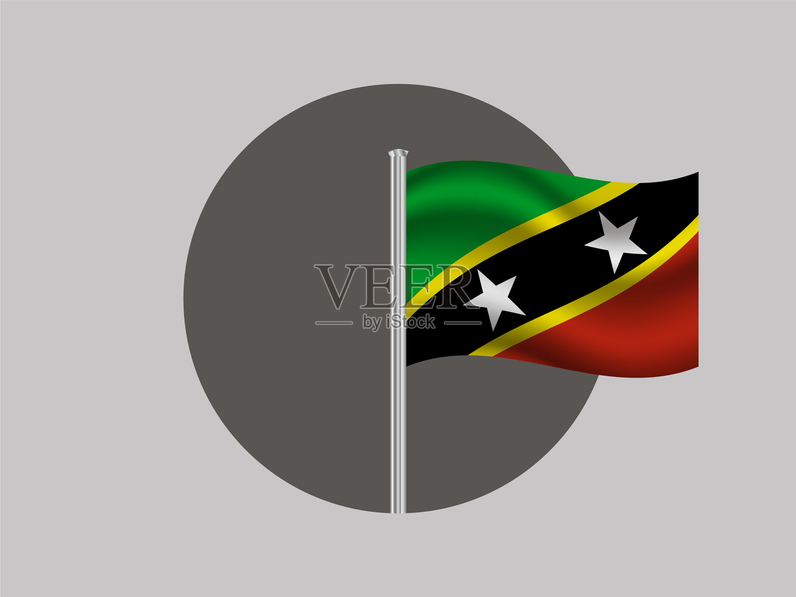 圣基提斯和尼维斯插画图片素材