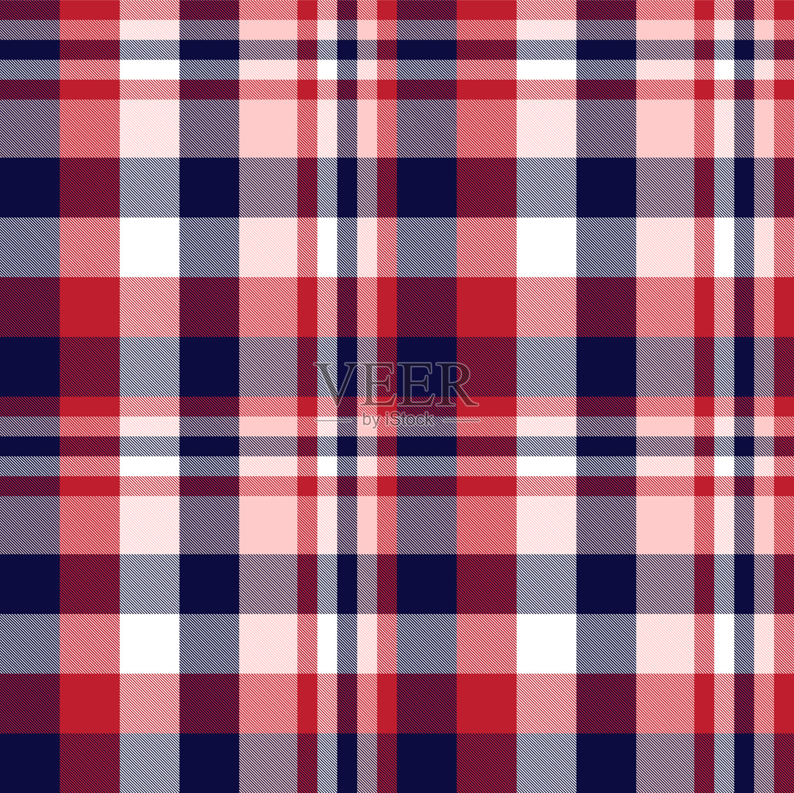 经典现代格子呢无缝格子图案插画图片素材