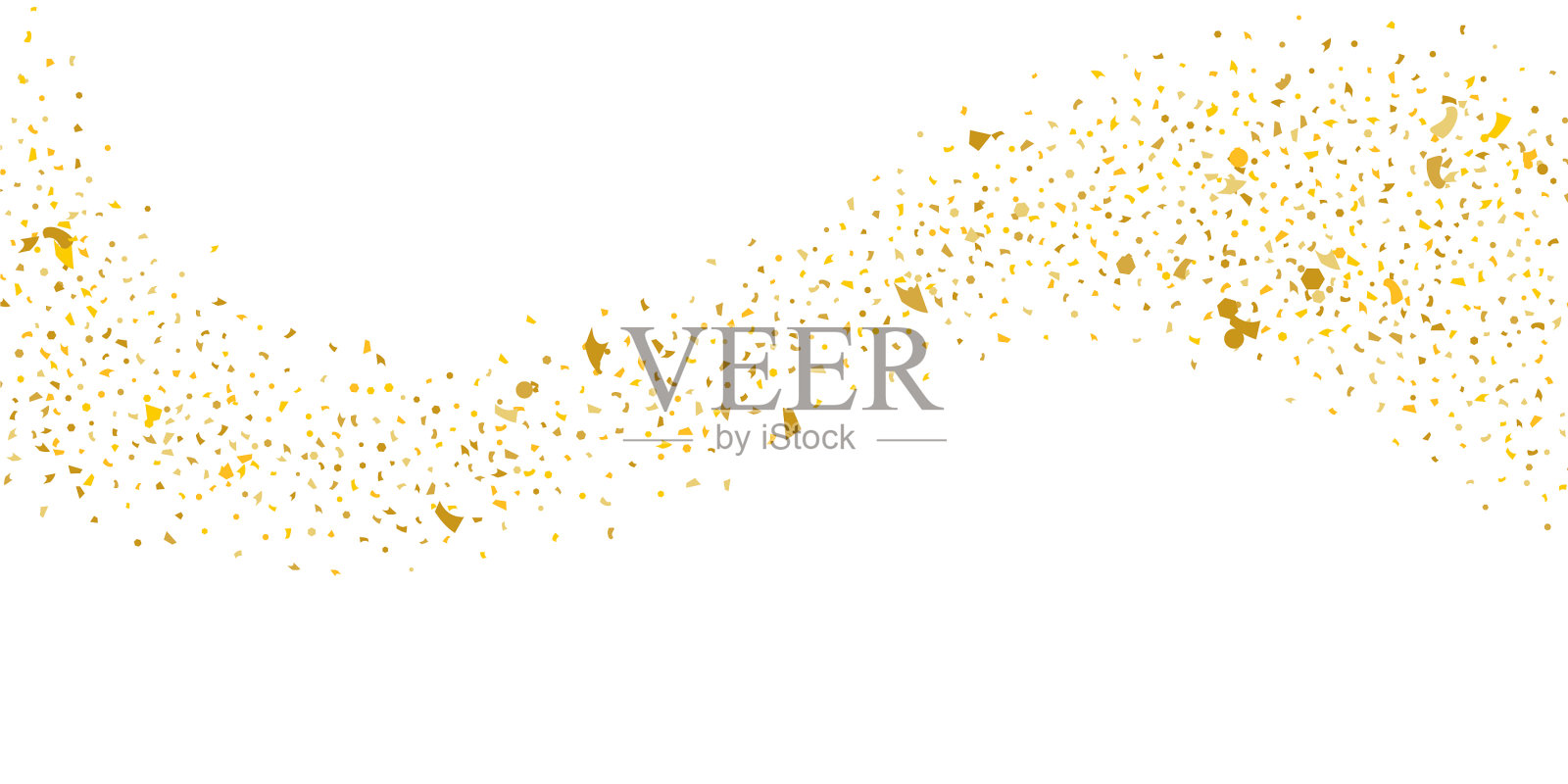 黄金闪闪发光的明星设计元素图片