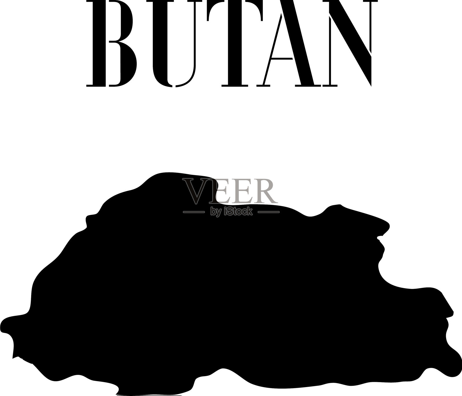 轮廓集插画图片素材